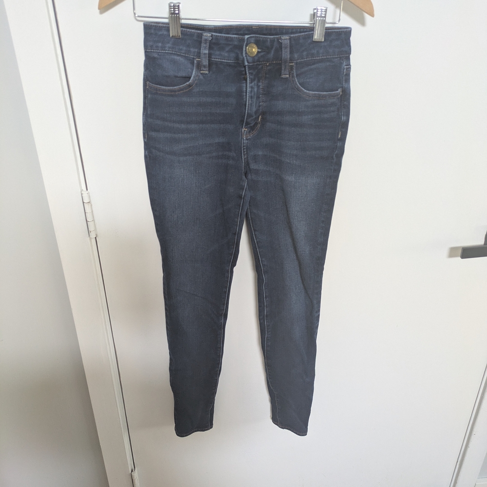 Women's Dark Blue Jeans
